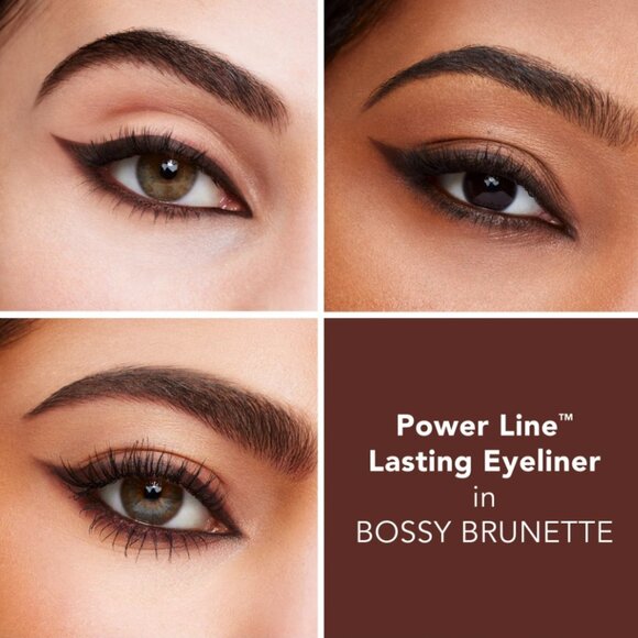 NIB Buxom POWER LINE™ 12 HR* LASTING EYELINER in BOSSY BRUNETTE 0.12 g - Picture 8 of 13